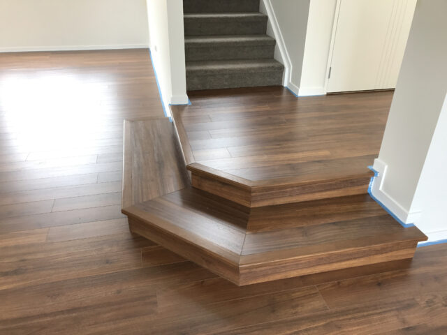Laminate flooring project 13