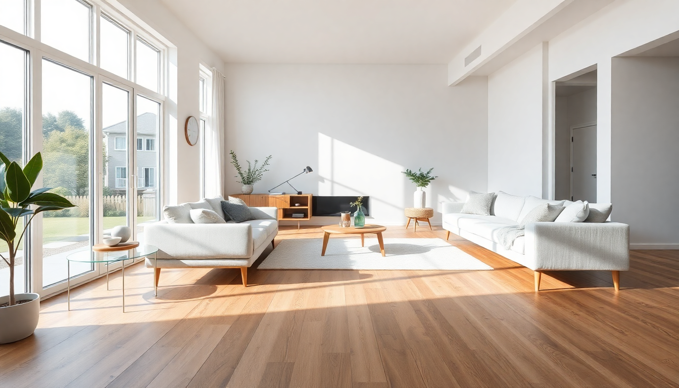 Water-resistant laminate flooring surface with moisture beading